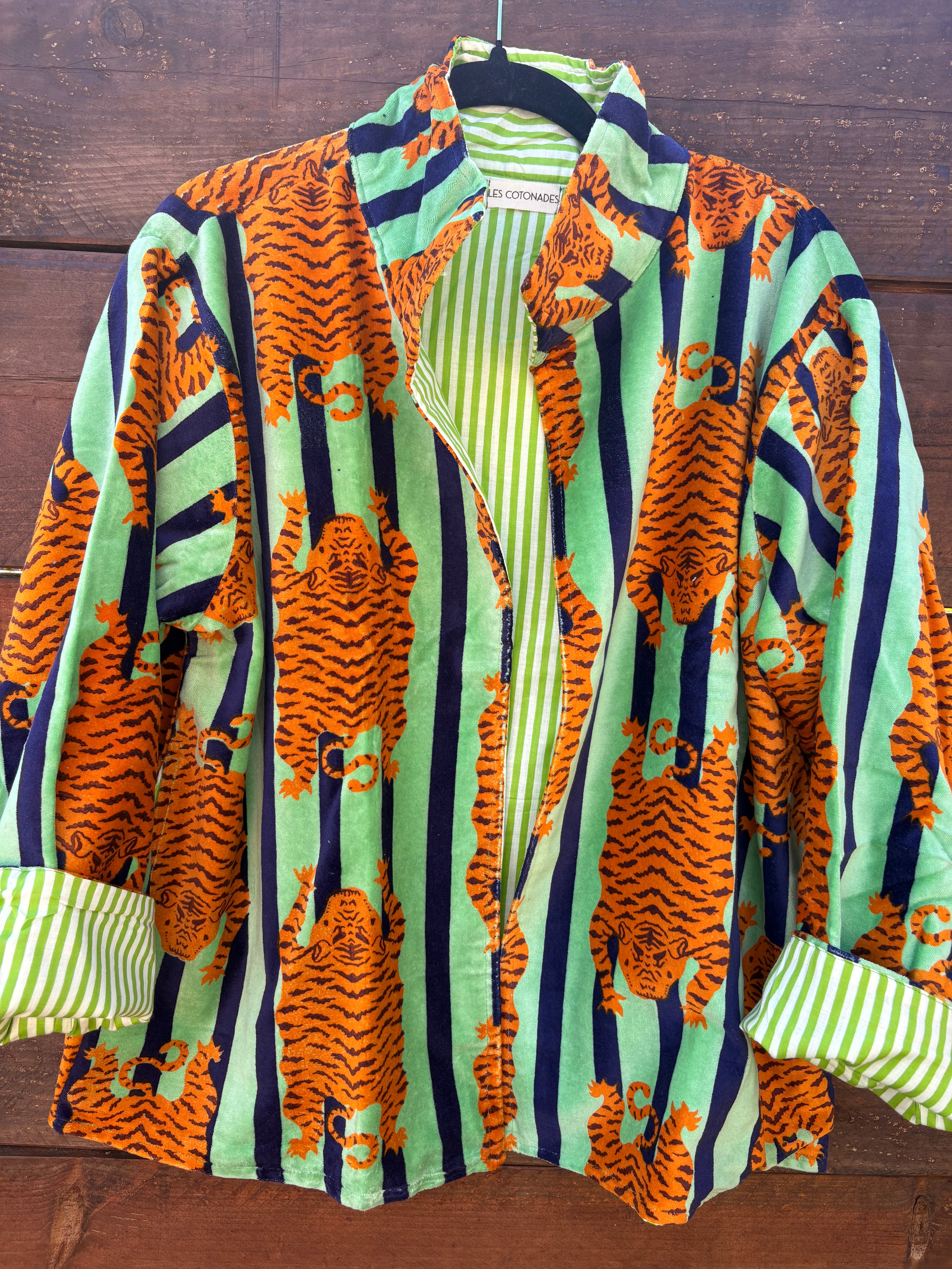 Veste Suzani- Veste velours Indienne