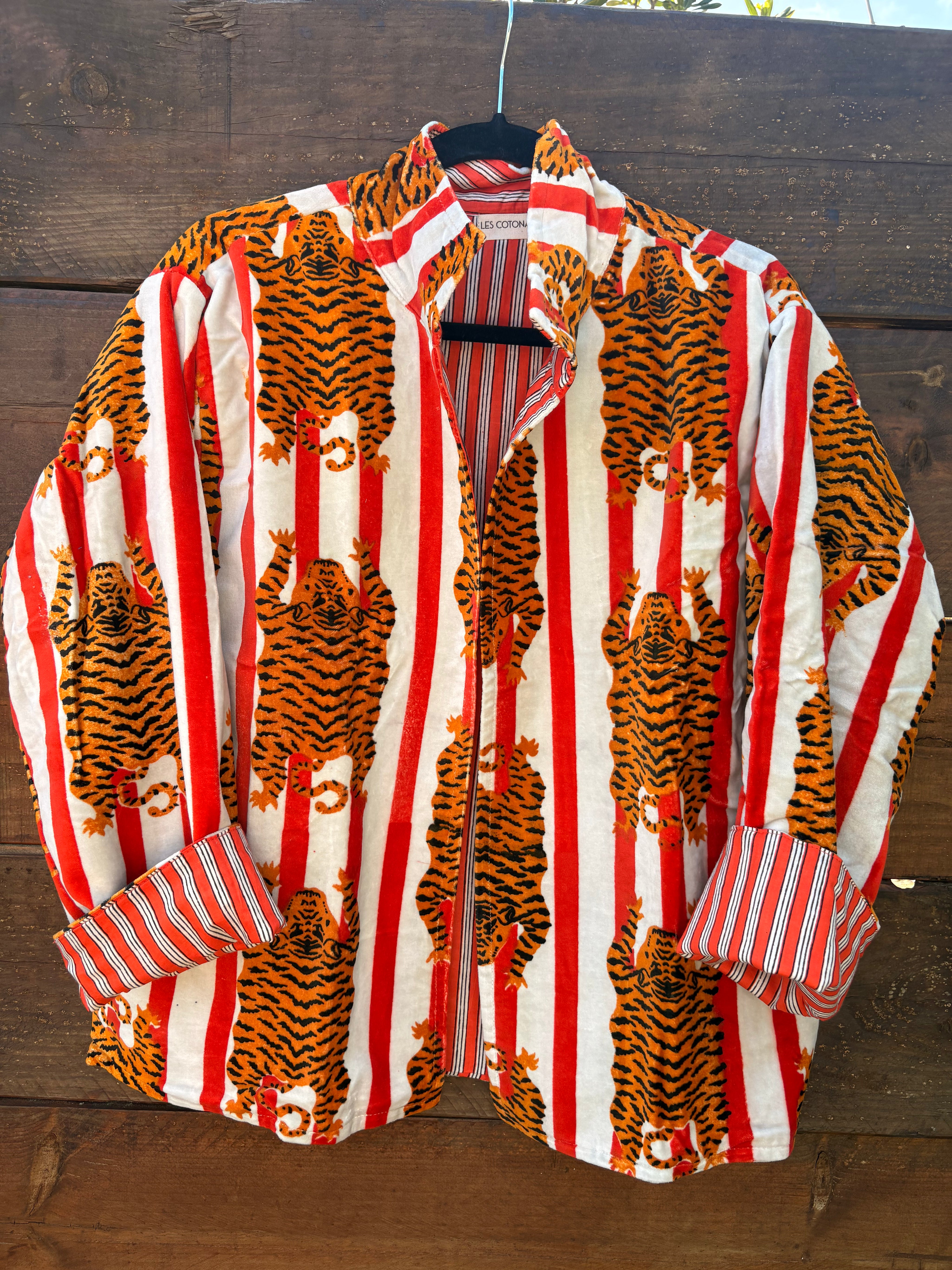 Veste Suzani- Veste velours Indienne