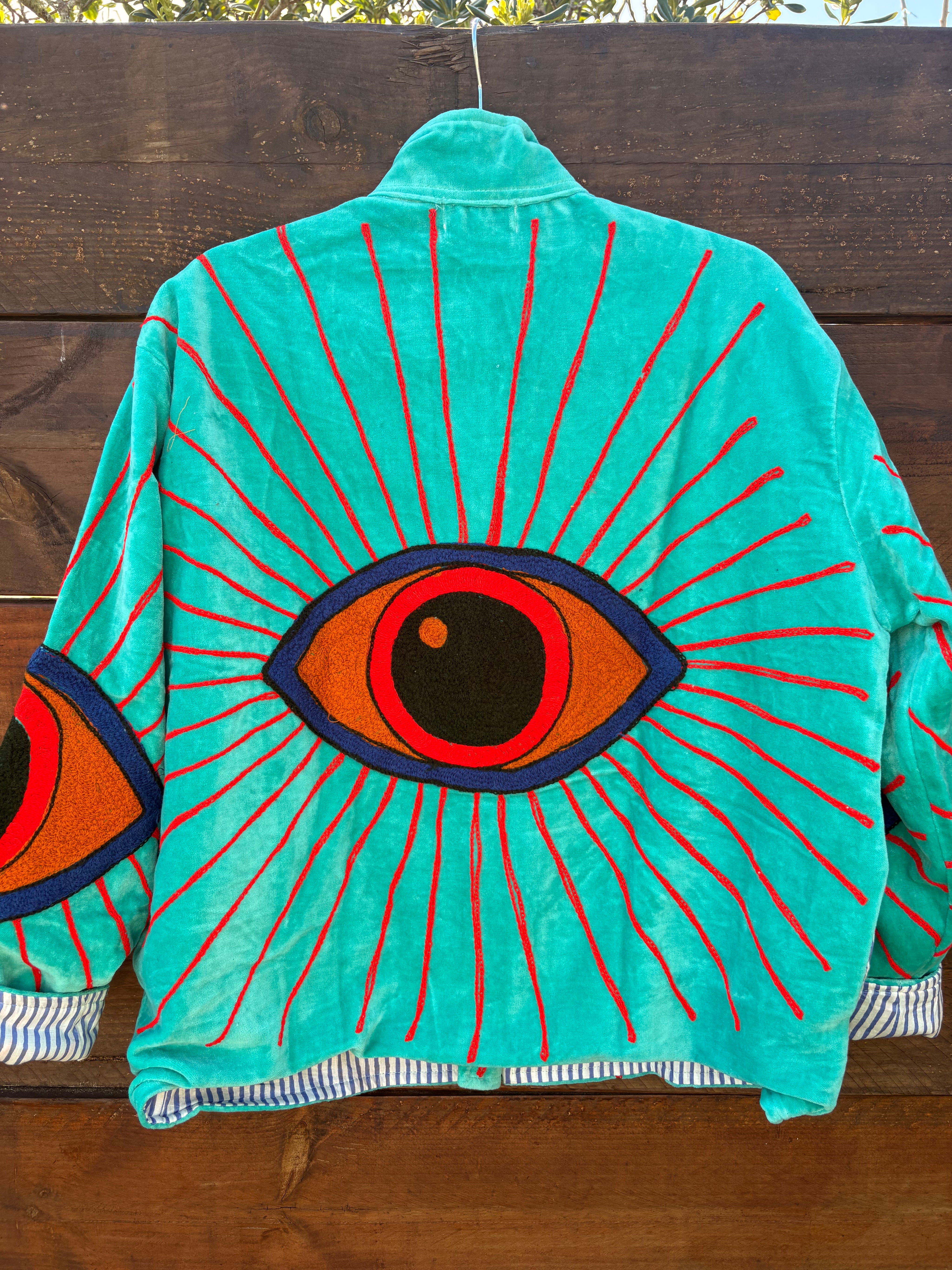 Veste Suzani- Veste velours Indienne