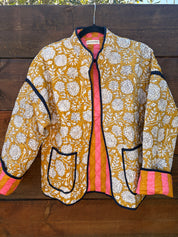 Veste Coton Réversible - veste matelassée artisanale