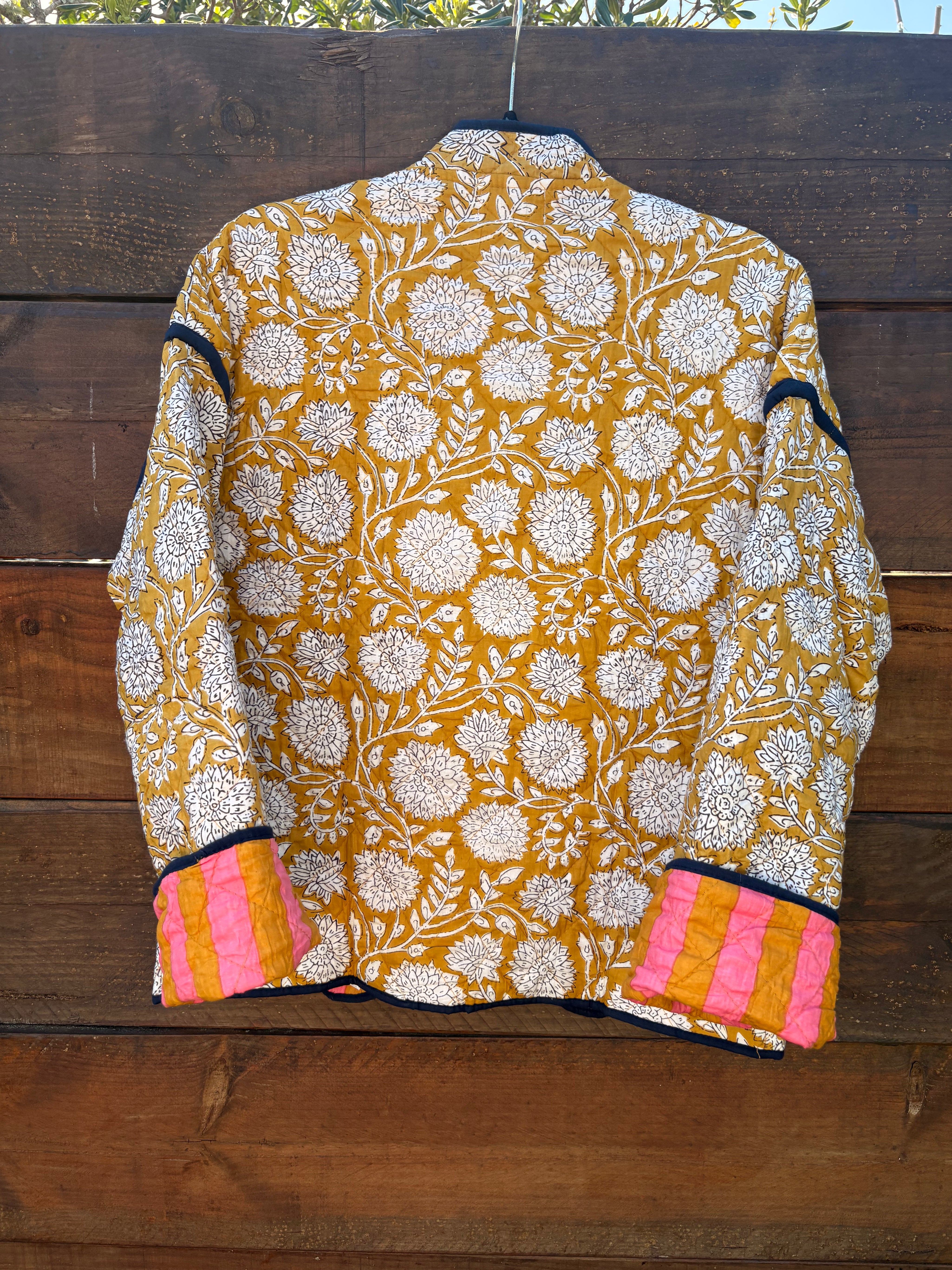 Veste Coton Réversible - veste matelassée artisanale