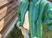 Veste Coton Réversible - veste matelassée artisanale
