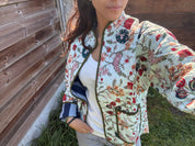 Veste Coton Réversible - veste matelassée artisanale