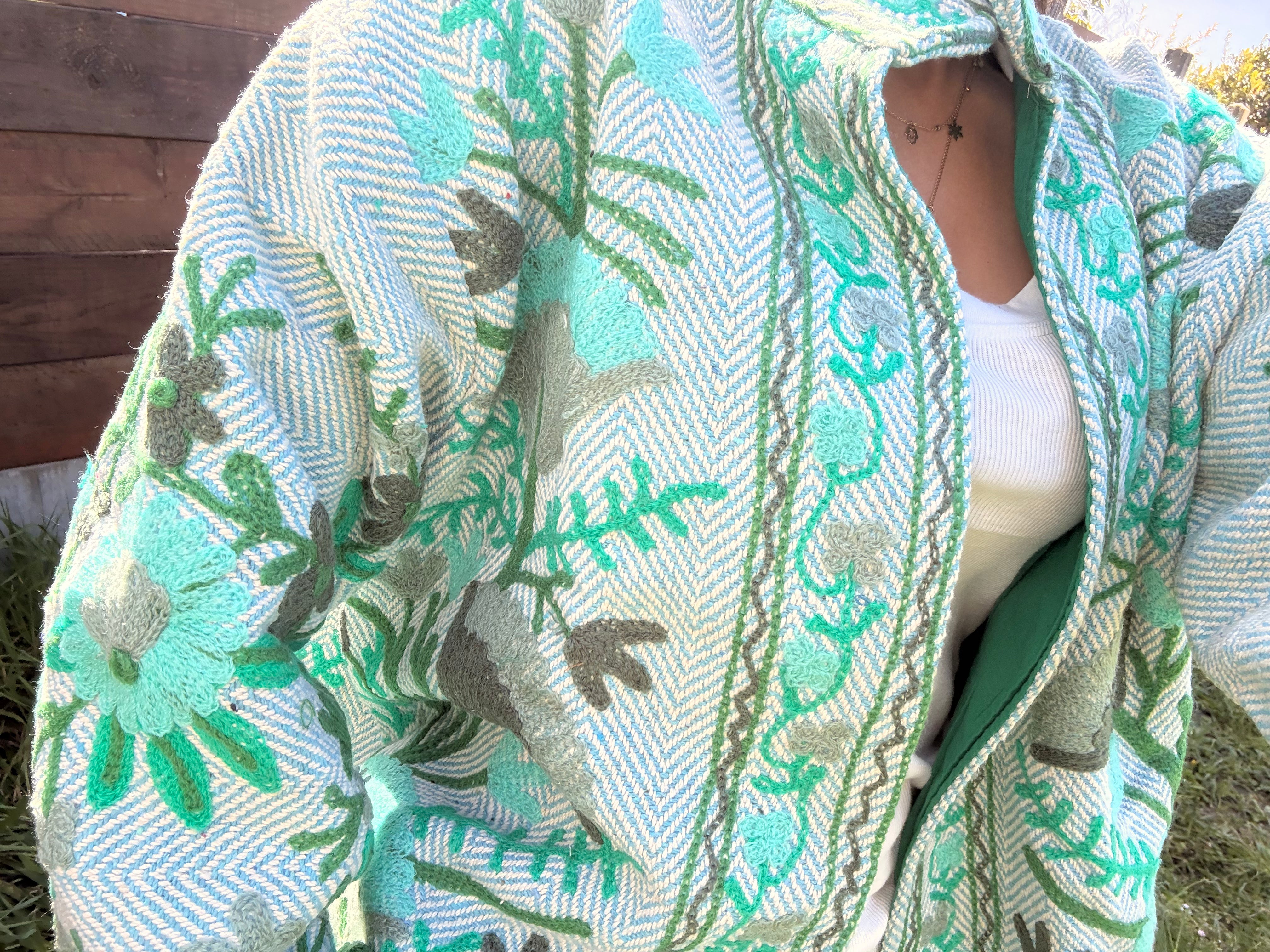 Veste Suzani- Veste velours Indienne