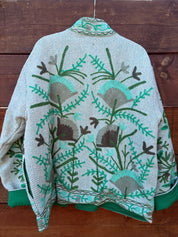 Veste Suzani- Veste velours Indienne