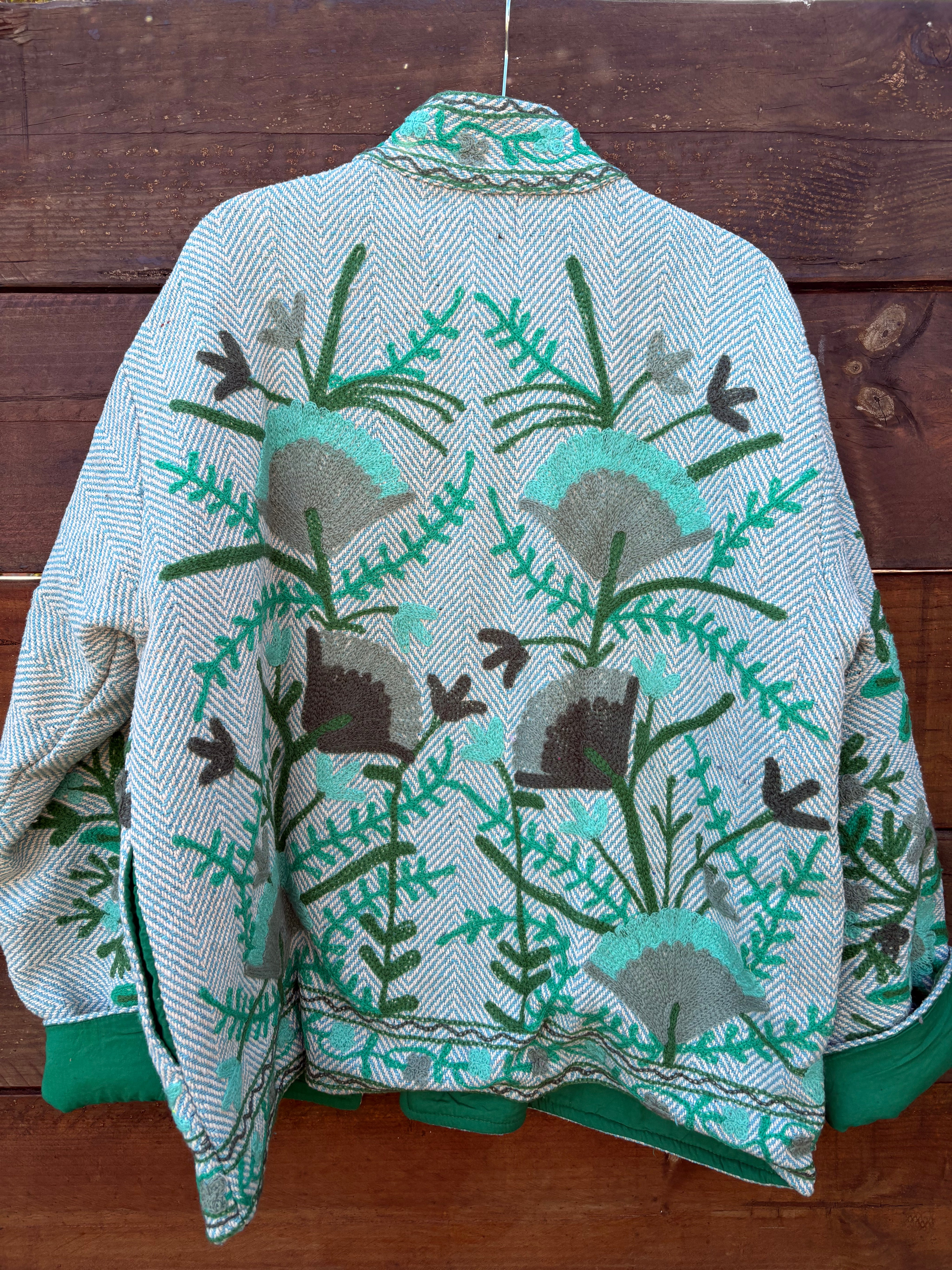 Veste Suzani- Veste velours Indienne