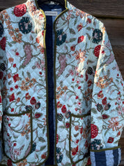 Veste Coton Réversible - veste matelassée artisanale
