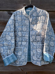 Veste Coton Réversible - veste matelassée artisanale