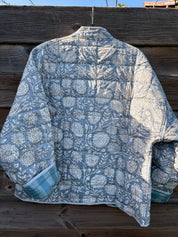 Veste Coton Réversible - veste matelassée artisanale