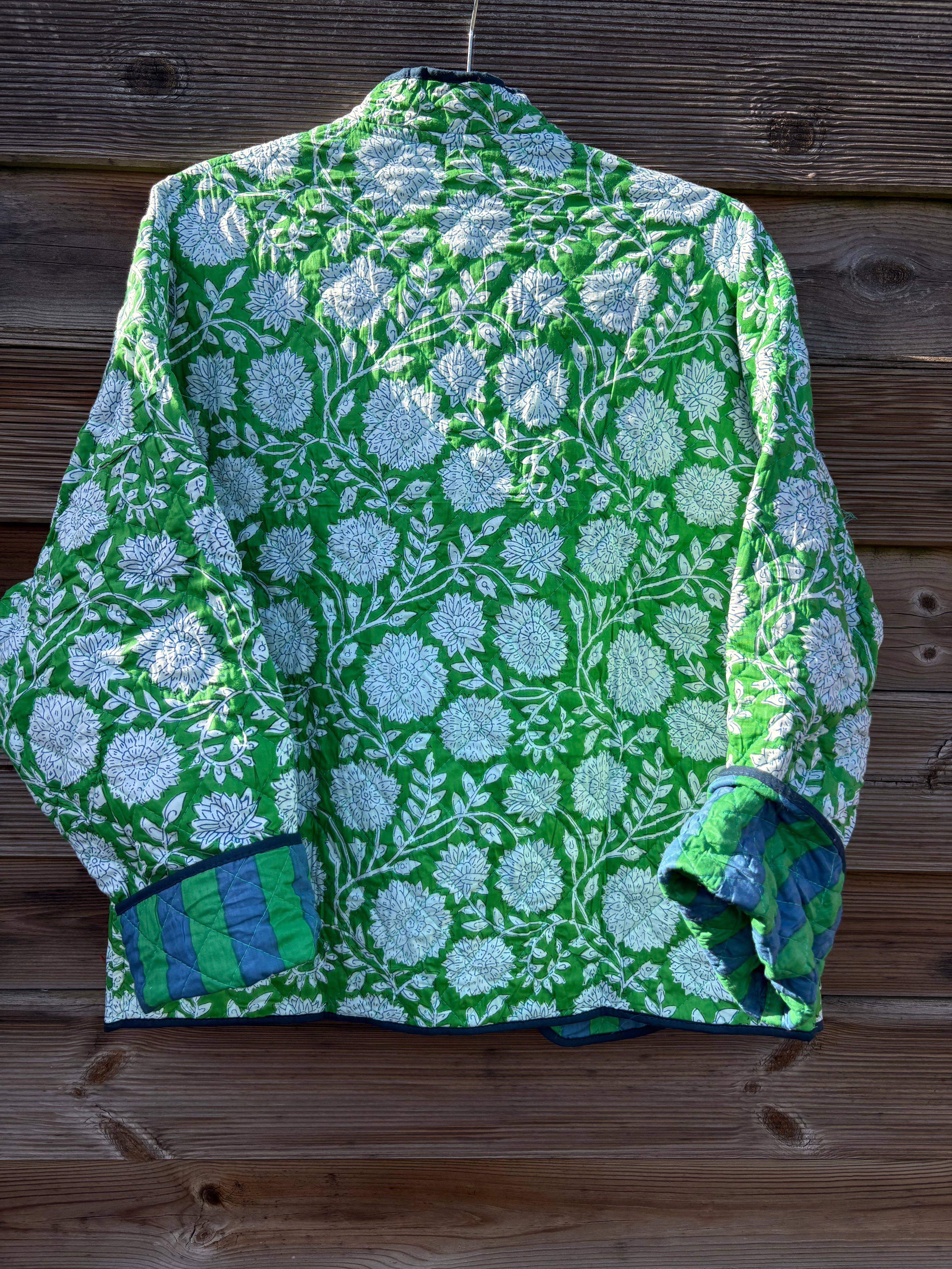 Veste Coton Réversible - veste matelassée artisanale