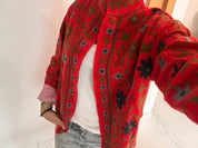 Veste Suzani- Veste velours Indienne