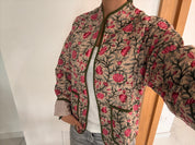 Veste Coton Réversible - veste matelassée artisanale