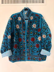 Veste Suzani- Veste velours Indienne