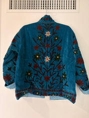 Veste Suzani- Veste velours Indienne