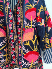 Veste Suzani- Veste velours Indienne