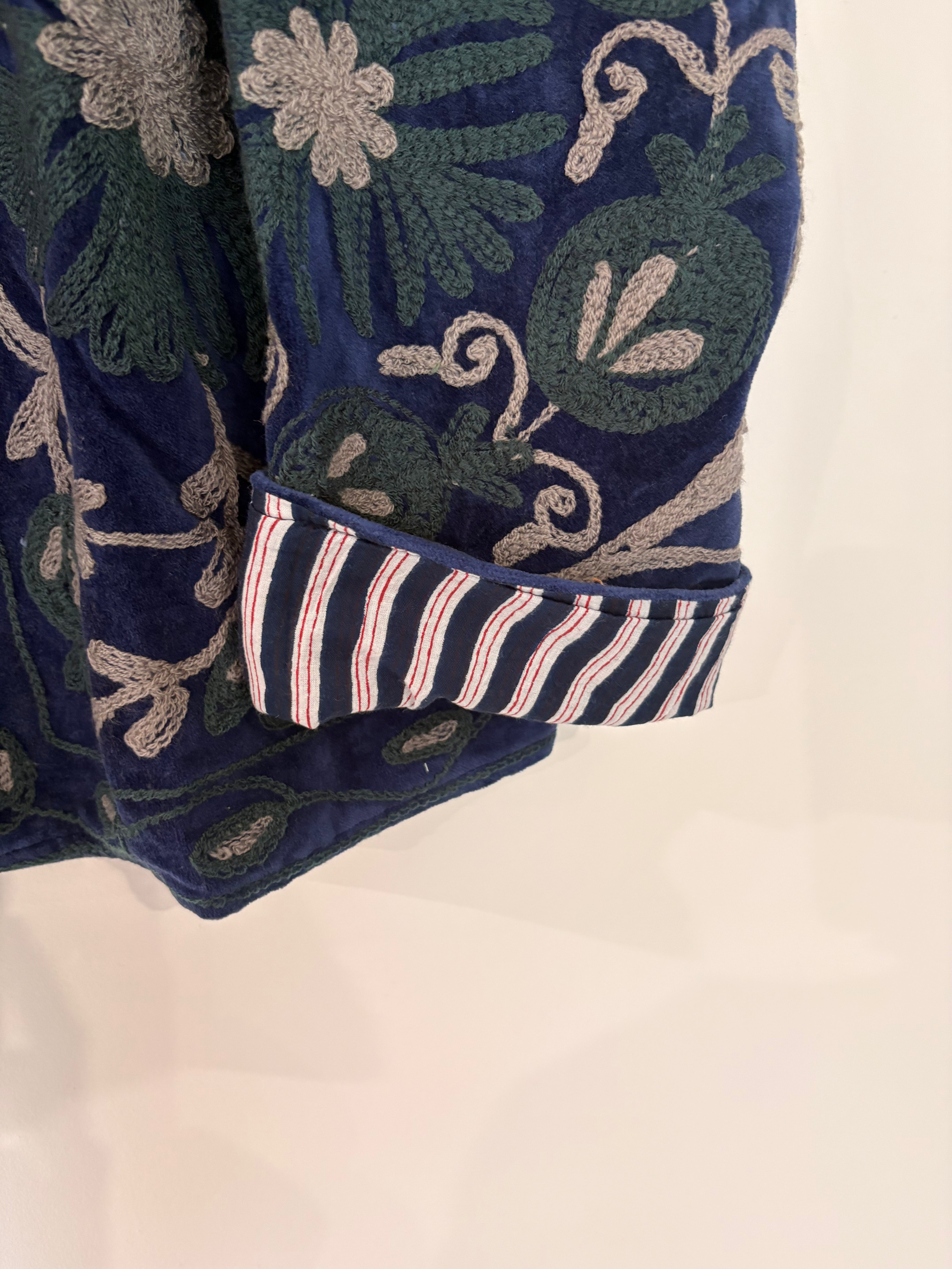 Veste Suzani- Veste velours Indienne
