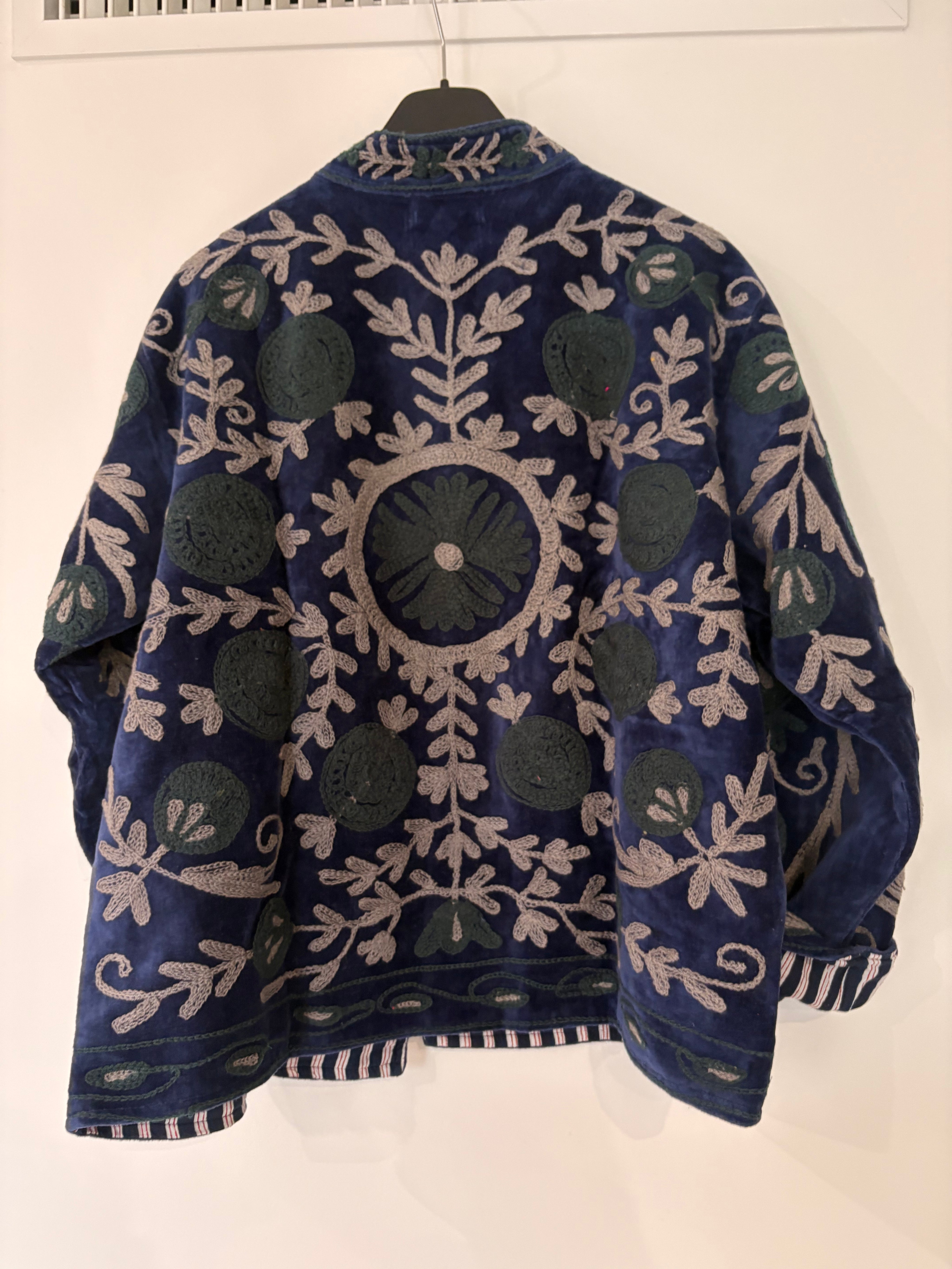 Veste Suzani- Veste velours Indienne