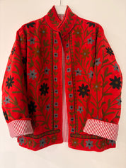 Veste Suzani- Veste velours Indienne