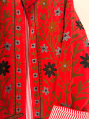 Veste Suzani- Veste velours Indienne