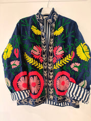 Veste Suzani- Veste velours Indienne