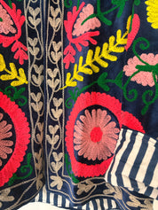 Veste Suzani- Veste velours Indienne