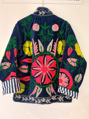 Veste Suzani- Veste velours Indienne