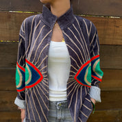 Veste Suzani- Veste velours Indienne
