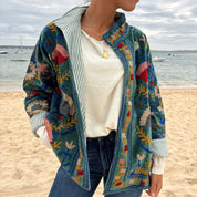 Veste Suzani- Veste velours indienne