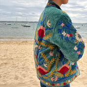 Veste Suzani- Veste velours indienne