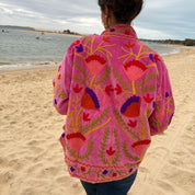 Veste Suzani- Veste velours Indienne