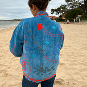 Veste Suzani- Veste velours indienne