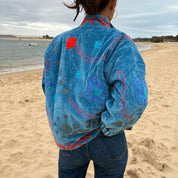 Veste Suzani- Veste velours indienne
