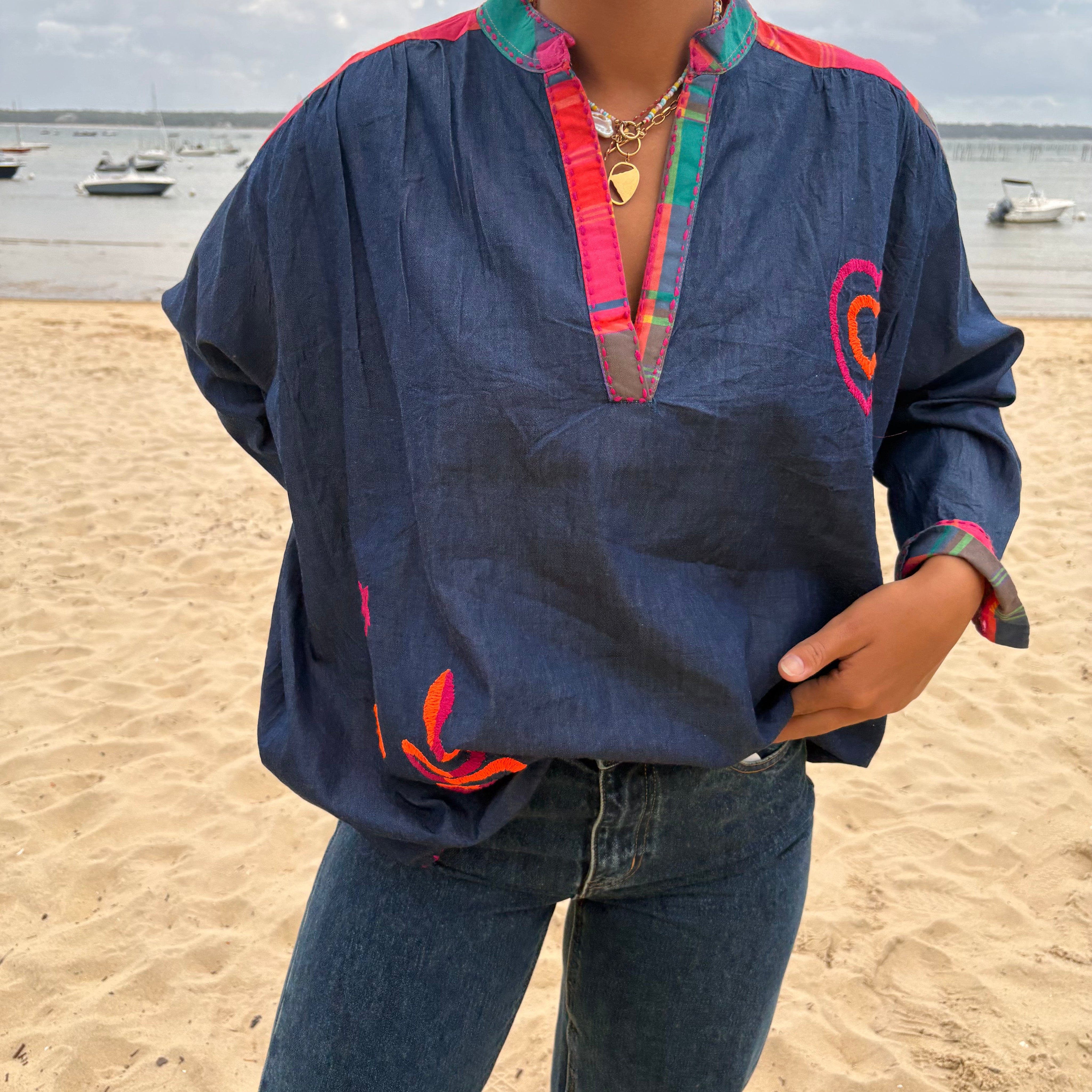 Blouse Louisa Dénim