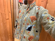 Veste Suzani- Veste velours Indienne