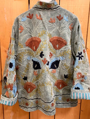 Veste Suzani- Veste velours Indienne
