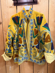 Veste Suzani- Veste velours Indienne