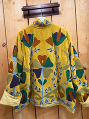 Veste Suzani- Veste velours Indienne