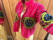 Veste Suzani- Veste velours Indienne
