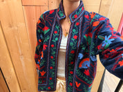 Veste Suzani- Veste velours Indienne