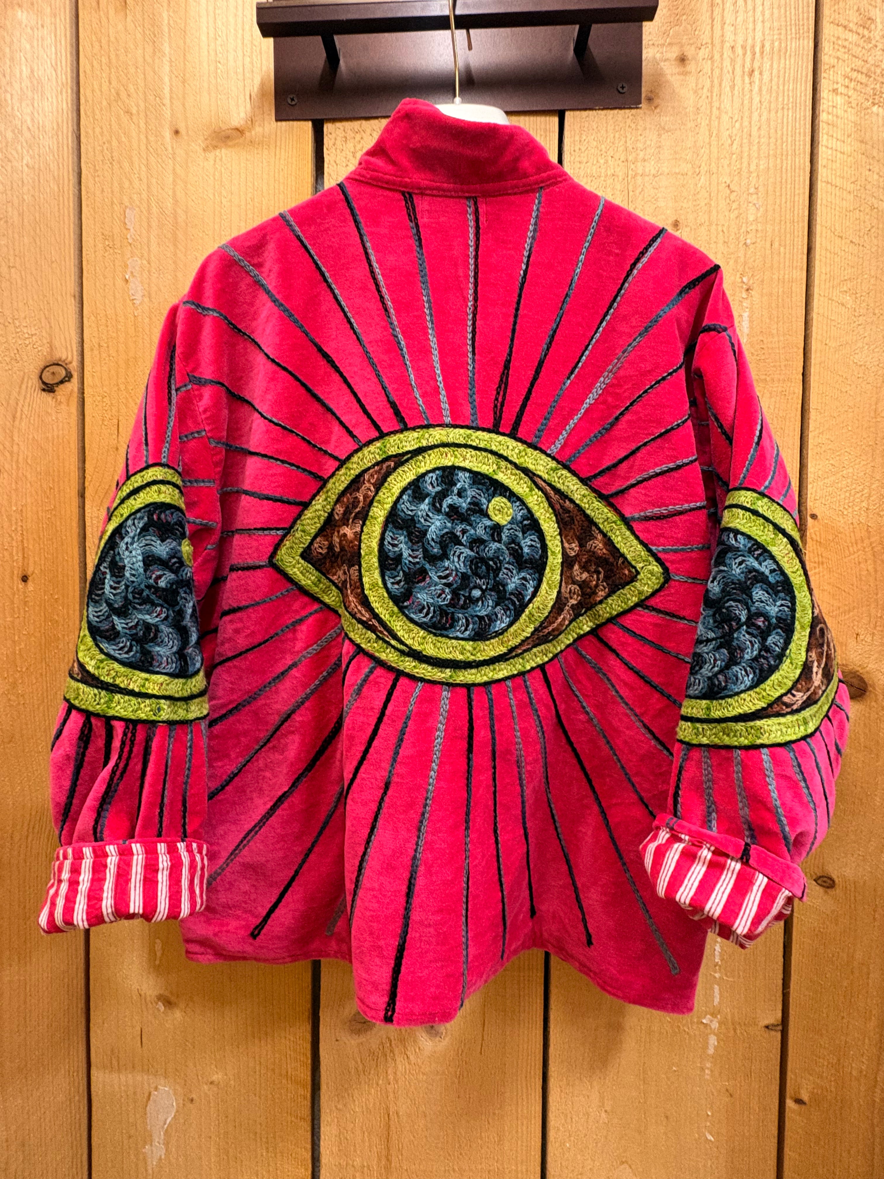 Veste Suzani- Veste velours Indienne