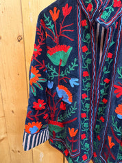 Veste Suzani- Veste velours Indienne