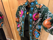 Veste Suzani- Veste velours Indienne