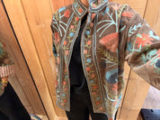 Veste Suzani- Veste velours Indienne
