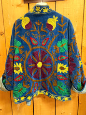 Veste Suzani- Veste velours Indienne