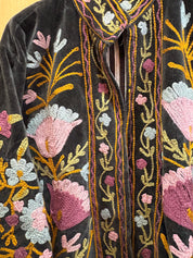 Veste Suzani- Veste velours Indienne