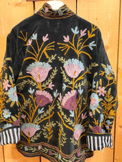 Veste Suzani- Veste velours Indienne