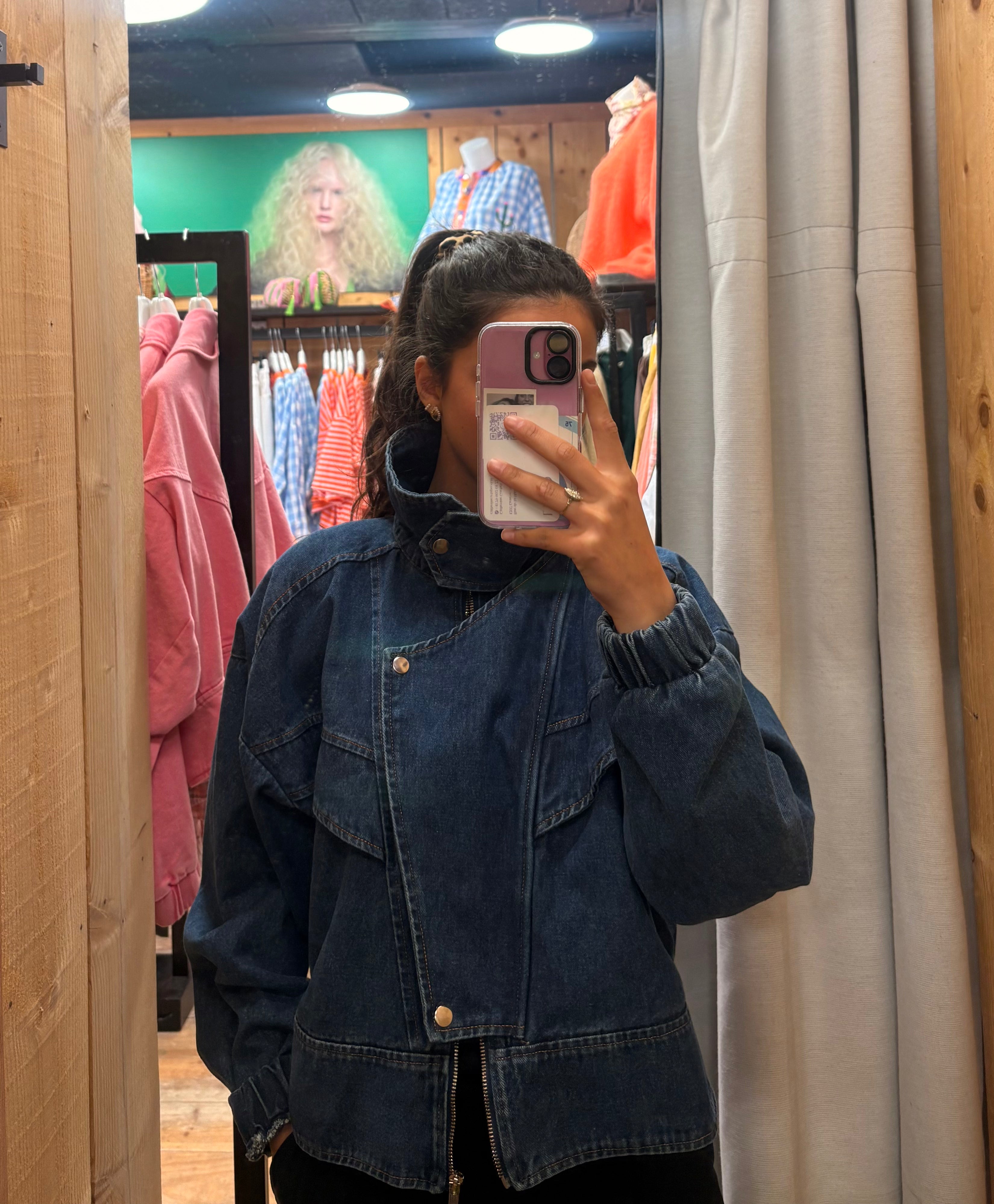 Veste en jean oversize – Coupe moderne