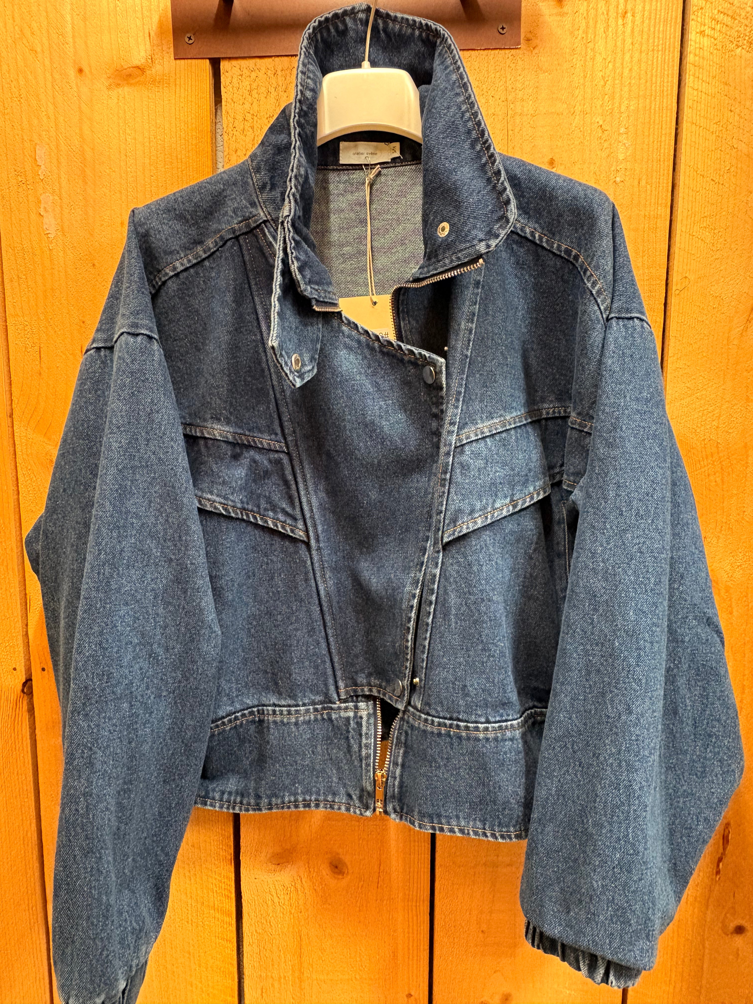 Veste en jean oversize – Coupe moderne
