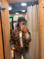 Veste Suzani- Veste velours Indienne