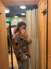 Veste Suzani- Veste velours Indienne